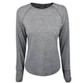 thumbnail image 3 of Snake Eyes Ladies Long Sleeve Crewneck UPF50+ Charcoal Extra Large, 3 of 3