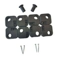 thumbnail image 2 of 8 piezas de patas de repuesto para silla de camping, tornillos de fijación para conector profesional Negro, 2 of 8