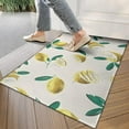 thumbnail image 4 of Yellow Lemon Fruit Slices Beige Pattern Door Rugs,Washable Non Slip Door Mats Indoor,Decorative Door Mats,Entry Mat Indoor for Entrance,Bedroom,Kitchen,Bathroom,17"x30", 4 of 6