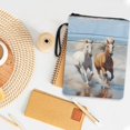 thumbnail image 4 of HELLHERO Book Sleeve Protector Pouch, 1 pc Polyester Handle Book Carrying Case for Paperbacks Hardcover Notebook Bible Journal Textbooks, 11.4 Inch X 8.66 Inch, 4 of 8