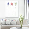 thumbnail image 1 of Trois Fleurs - Impression sur Toile Art Floral, 1 of 3