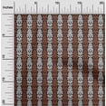thumbnail image 1 of oneOone Polyester Lycra Fabric Paisley & Floral Ikat Printed Craft Fabric BTY 56 Inch Wide, 1 of 4