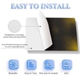 thumbnail image 5 of Skin Sticker for PS5 Slim Standard PS5 Pro Disc Digital Edition Console and Controllers Decals for Playstation 5 (Dark Yellow Gradient,PS5 Pro Disc Edition), 5 of 5
