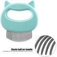 thumbnail image 2 of Peine para gatos, pelo corto y largo para mascotas, depilación, masaje, peine de concha, cepillo suave para depilación, peine, depilación y depilación, removedor de pelo, masaje, herramienta de, 2 of 5