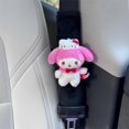thumbnail image 4 of My Melody-Funda de cinturón de seguridad para coche, muñeco de felpa de 50 ° aniversario, accesorios de Interior Kawaii, regalo para niña, 4 of 5