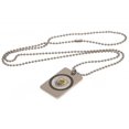 thumbnail image 1 of Manchester City FC Enamel Crest Dog Tag & Chain, 1 of 4