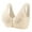 Peau, variant on Front Closure Bras for Women No Underwire Padded - Comfortable Push Up Simple Brassiere,Cotton Wirefree Bra, Everyday Bra