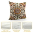 thumbnail image 4 of Chilfamy Boho Throw Pillow Cover Orange Carpet Pattern Antique Ethnic Decorative Pillow Cases Home Decor Square Pillowcase, 4 of 5