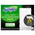 thumbnail image 2 of Swiffer Sweep + Mop, Dry Pads Refill, Floor Cleaner, Cleaning Cloths, Heavy Duty, Unscented, 10 Count, 2 of 11