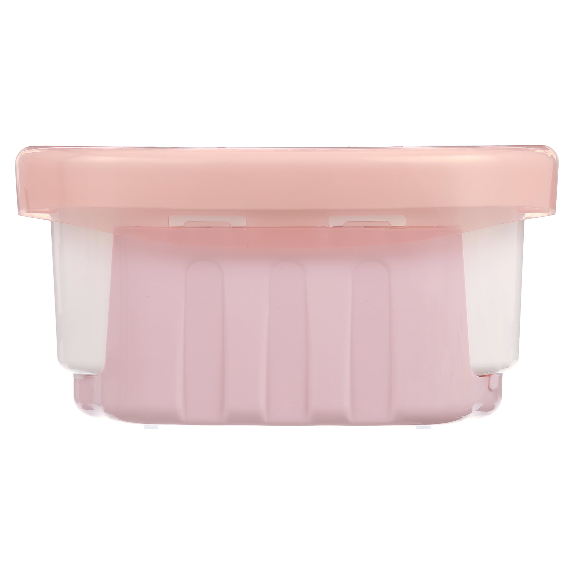 Homedics, Bubble Bliss Deluxe Massaging Foot Spa with Heat, Pink, FB-52J