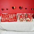 thumbnail image 2 of Valentines Day Pillow Covers 18X18 Set of 4 Valentine''s Decor Buffalo Plaid Love Heart Throw Pillows Decorative Cushion Cases for Valentine Home Decorations, 2 of 6