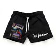 thumbnail image 1 of Pantalones cortos informales para hombre, ropa de playa de secado rápido, con estampado Vintage de los 90, 3/4, 1 of 4