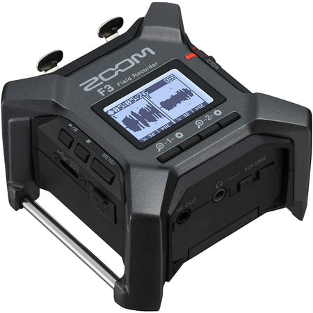 UPC: 0884354026011 | Zoom F3 MultiTrack Handheld Field Recorder with 32-Bit Float Technology