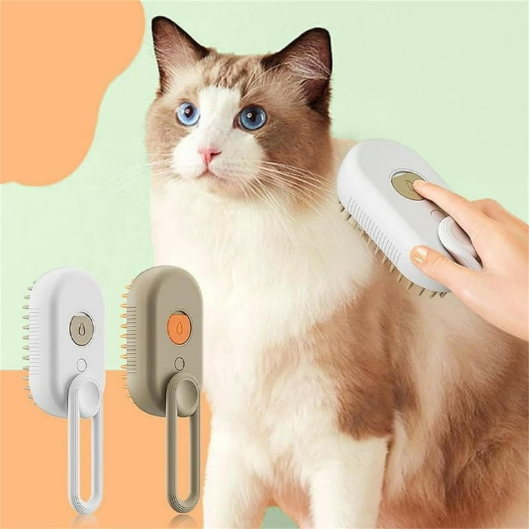 Celery Pet S Spritz Defur Comb For Cats Celery Pet S Steam Brush 3in1 Cat Steamy Brush Grooming Brush For Removing Tangl Ed And Loose Hair No Rinse Liquid 20ml 1pcs