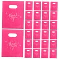 thumbnail image 6 of Toddmomy Plastic Thank You Bags Rosy 100Pcs 8.06X6.09X0.04In Sturdy Handle Design For Retail, 6 of 8