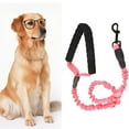 thumbnail image 1 of STRONG ROPE DOG ELASTIC Leash Comfortable Handle Walking Training Leash 3.28ft Purple Blue Green Pink Black Small Medium Large Dogs, 1 of 7