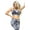 Grey/Purple-Tied Dye, variant on Women's High Impact Tie Dye Activewear Sports Bra, White/Purple, XL