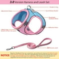 thumbnail image 3 of No Pull Dog Harness and Leash Set, Step in Adjustable Dog Harness with Padded Vest for All Weather, Dog Leash with Soft Padded Handle, Easy to Put on Small and Medium Dogs, 3 of 9
