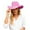 Pink, variant on British Style Cowboy Hat Elegant Wide Brim Western Rancher with Classic Embellishment for Fashion Outdoors Cowboy Hats for Women Pink