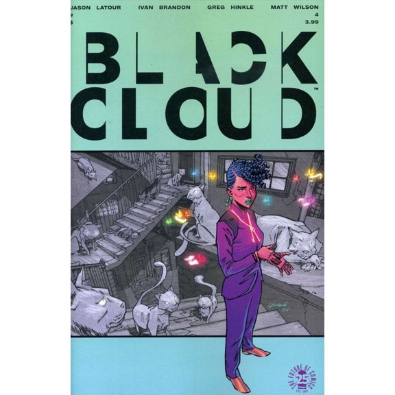Black Cloud #4 VF ; Image Comic Book
