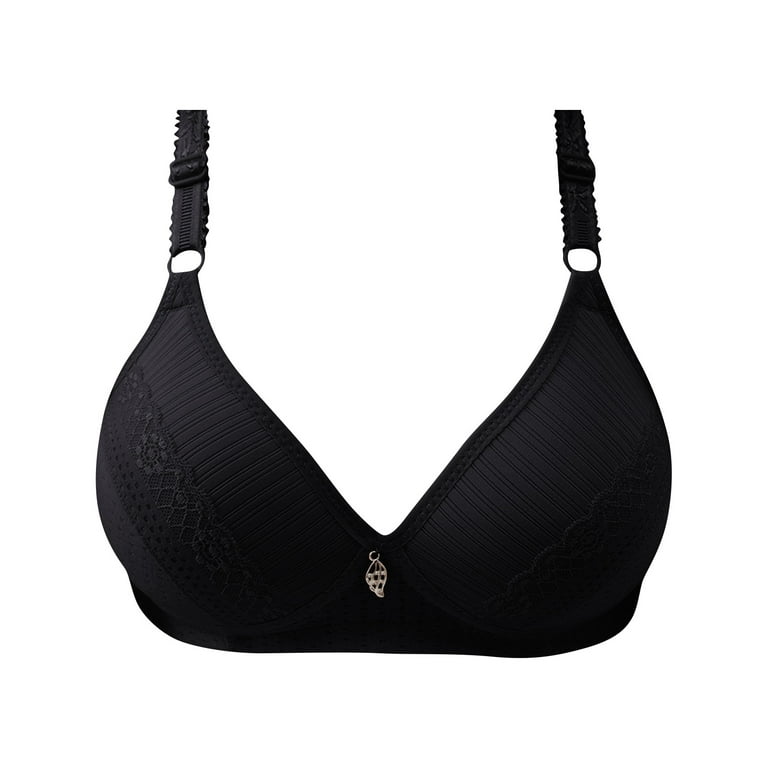 Mokita Women's Comforable Non-Padded Non-Wired Net Bra 40 Size Bra for  Women & Girls Black