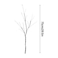 thumbnail image 3 of Artificial Dried Branches, Faux Dead Tree Twigs Decorative Sticks for Vase, Home Wedding Centerpiece Indoor Outdoor Iron Black White, 3 of 6