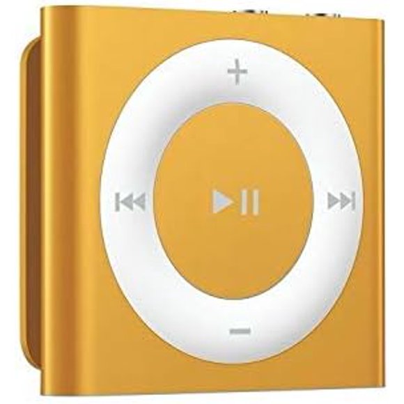Pre-Owned Apple iPod 4th Gen 2GB Orange Shuffle, Excellent Condition + 1 YR CPS Warranty (MC749LLA)