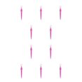 thumbnail image 1 of Jumpingount Herramienta de maquillaje Afeitadora facial Prink Tools Plantilla de cejas Rosa transparente Rosa transparente 10Conjunto, 1 of 6