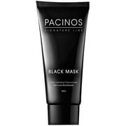 Pacinos Blackhead Remover Deep Cleansing Peel Off Black Mask Active Charcoal Tearing Charcoal Masque 1.69 oz