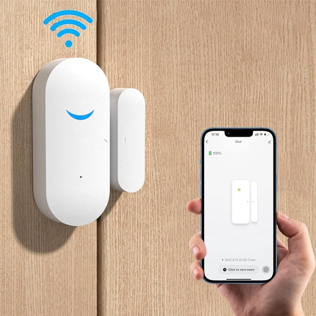 Sensor de puerta YONGSHENG WiFi inteligente alarma en tiempo real
