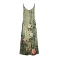 thumbnail image 5 of FcBaudy Camisole Sans Manches Col en V, Robes d'Été pour Femmes, Robes Sans Manches Mode Imprimée Bretelles Robes Femmes, 5 of 5