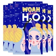 FaceTory Woah That H2O Hydrating 2-Step Sheet Mask - Pack of 5