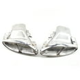 thumbnail image 4 of Exhaust Bezel Set Exhaust Panel AMG End Left Right Trim Panel Replacement for Mercedes Benz W212 2014-2016, 4 of 6