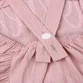thumbnail image 4 of Newborn Baby Girl First Birthday Outfit Ruffle One Print Backless Jumpsuit Bodysuit, 4 of 4