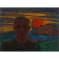 thumbnail image 3 of Karl Wiener 14x11 Black Modern Framed Museum Art Print Titled - Male Portrait (Approx. 1932), 3 of 5