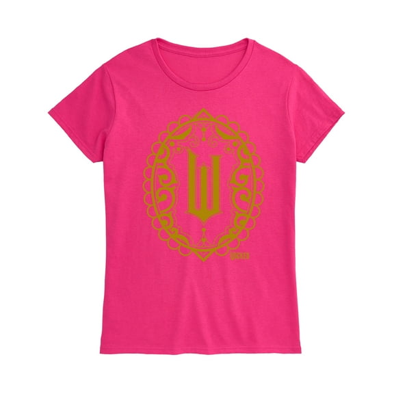 Wicked - Art Deco Logo - Women's Fitted Graphic T-Shirt