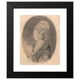 thumbnail image 2 of John Downman 20x24 Black Modern Framed Museum Art Print Titled - Portrait of a Lady., 2 of 5