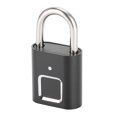 thumbnail image 1 of Candado inteligente con huella dactilar, candado USB portátil, candado antihuellas, candado de seguridad de calidad en el que puede confiar, 1 of 13