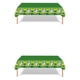 thumbnail image 3 of Naiovety 2 piezas Mantel Fiesta Cocina Mantel Escritorio Protector Camping Type2 NO2, 3 of 6