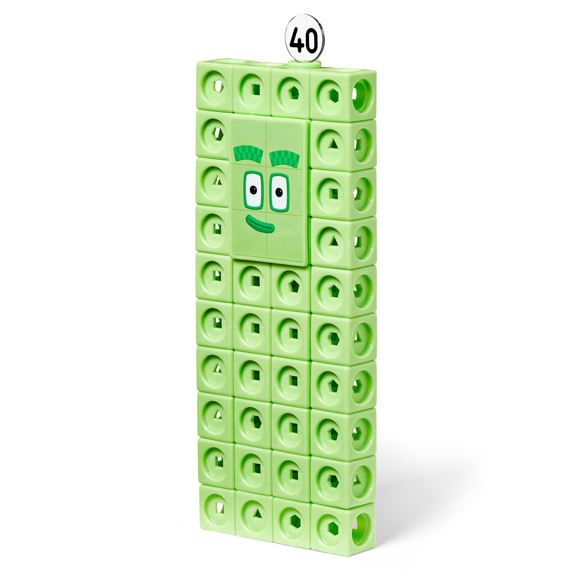 hand2mind Numberblocks 31-40 MathLink Cubes Activity Set - Learn Numbers & Early Math Skills, Preschool and Kindergarten Learning Activities, Educational Toys for Kids, Counting Math Manipulatives