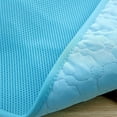 thumbnail image 7 of Universal Self-Cooling Pet Mat for Dogs & Cats - Summer Cooling Pad, Ice Silk Fabric, Soft & Comfortable, Fits Beds, Crates, Cars - Safe Non-Toxic Cooling Mat for Small to Large Pets, 7 of 7