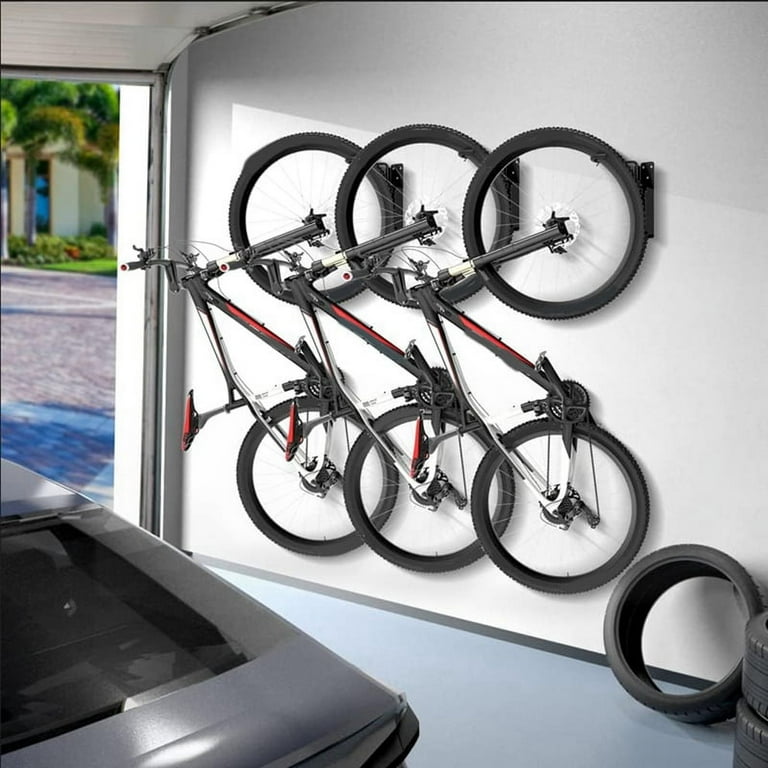 2Pack Bike Rack Garage Wall Mount Swivel Rack Bike Hanger Hook for Indoor Bicycle Storage Rack Holder Walmart