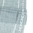 thumbnail image 2 of Unique Bargains Fringe Table Runner Hollow Out Table Flags for Daily Decoration Grey Blue 13"x72", 2 of 5