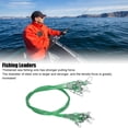 thumbnail image 3 of 10Pcs Fishing Wire Rigs Leaders, 50cm Fishing Wire Rigs Leaders Anti Bite Fishing Line Leaders With Swivels Ine Leaders, 3 of 8