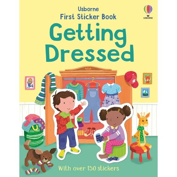 First Sticker Books First Sticker Book Getting Dressed, Book 36, (Paperback)