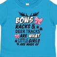 thumbnail image 4 of Inktastic Hunting Season Bows Racks & Deer Tracks Girls Toddler T-Shirt, 4 of 5