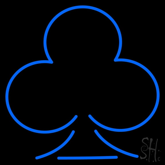 Poker Icon LED Neon Sign 16 x 16 - inches, Black Square Cut Acrylic Backing, with Dimmer - Bright and Premium built indoor LED Neon Sign for wall décor, arcarde, and storefront.