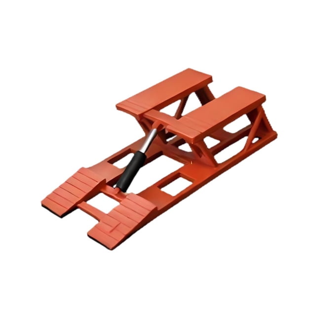 MERIGLARE Modèle de Chariot Élévateur 1:64 Outil de Réparation Auto pour Atelier de Réparation Table de Sable Parc de Stationnements Rouge Neuf