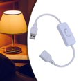 thumbnail image 4 of MesaSe usb switch cable white light strip switch cable white black usb switch cable, 4 of 7