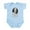 Sky Blue, variant on CafePress - Benjamin Franklin Is My Homeboy Infant Bodysuit - Baby Light Bodysuit, Size Newborn - 24 Months
